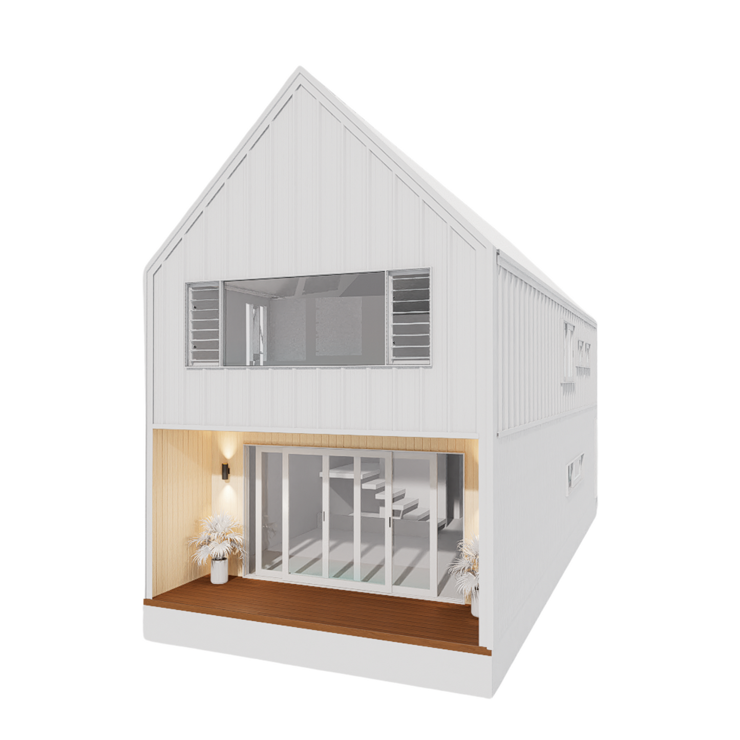 Spaces: Full Porch Recessed