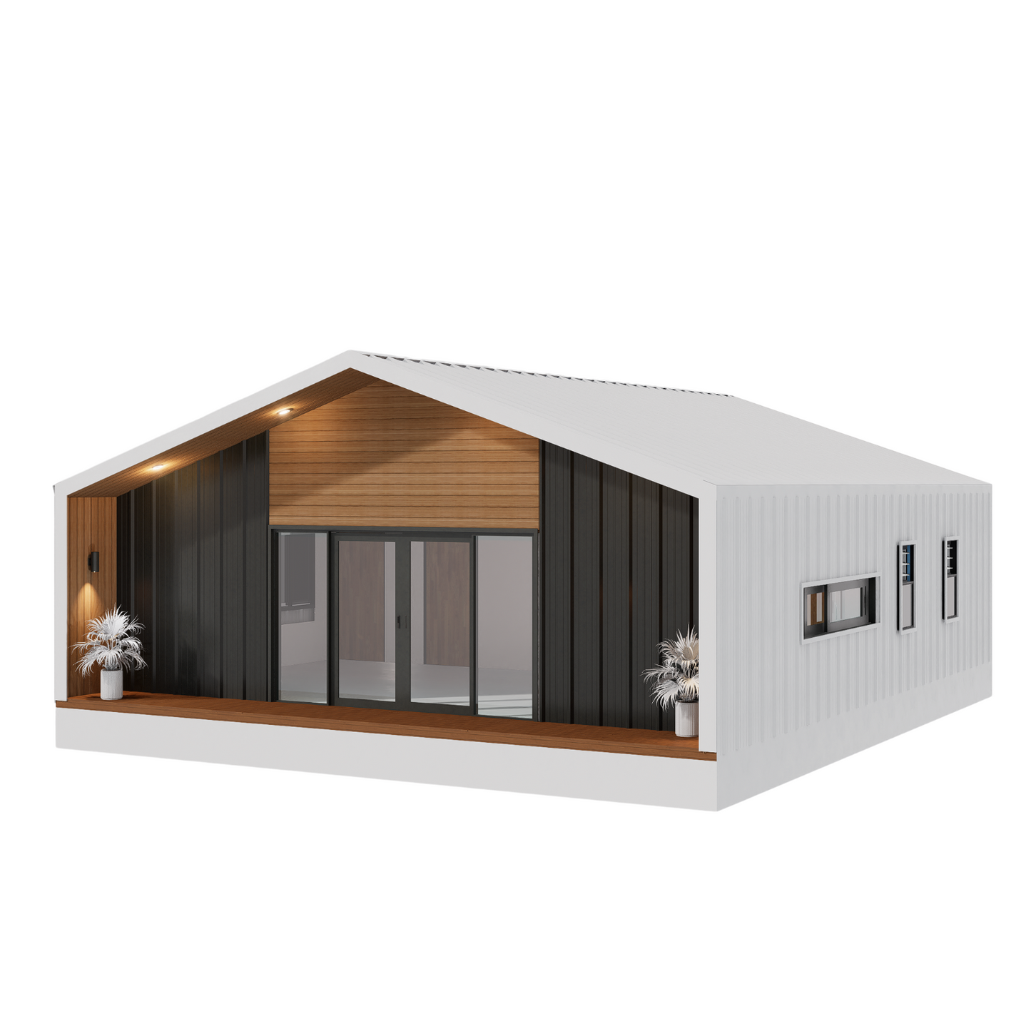Spaces: Full Porch Recessed