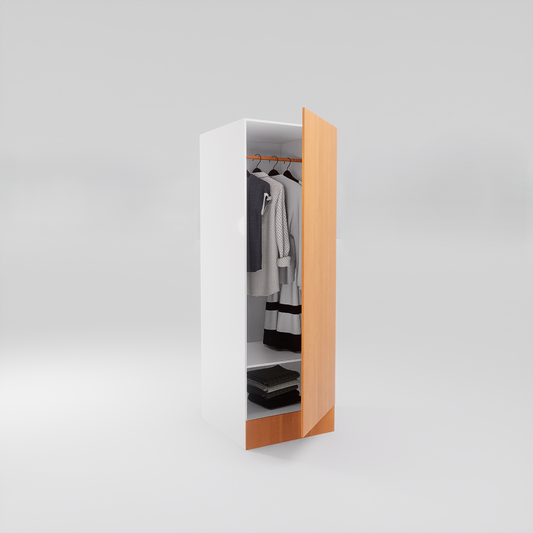 Engineered Bamboo 1- Cabinet Wardrobe