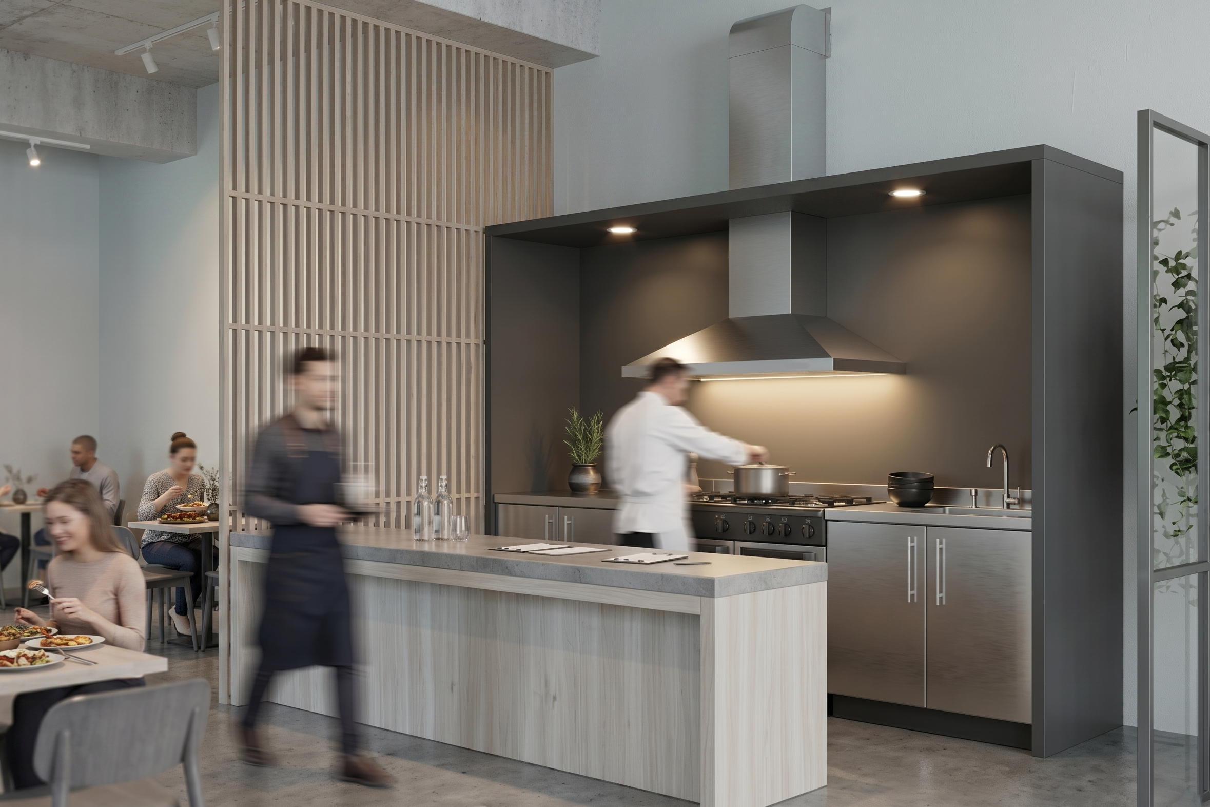 Restaurant-Grade Kitchen Pod – CUBO Modular Inc.
