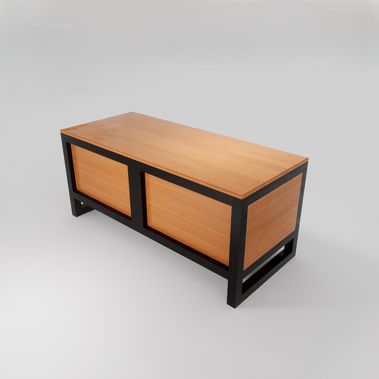 Engineered Bamboo Dining Bench 1050 with Cabinets