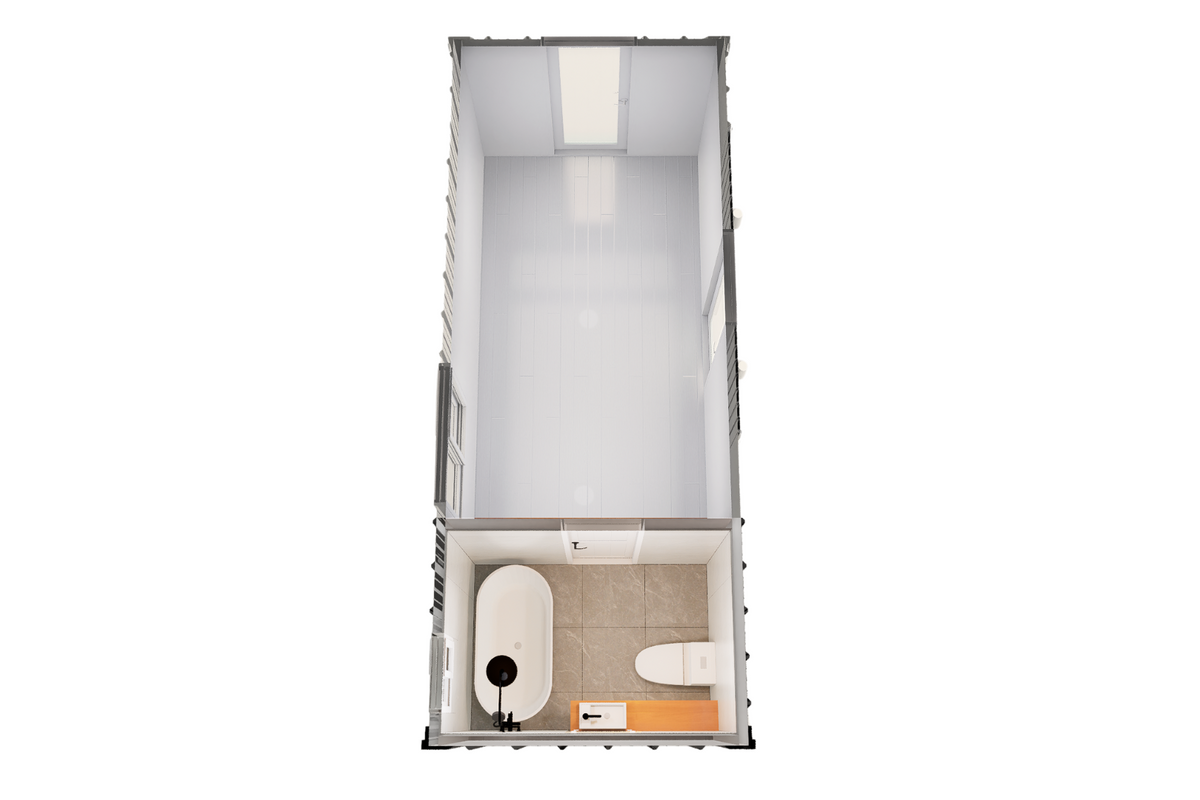 Spaces: Expanded Bathroom – CUBO Modular Inc.